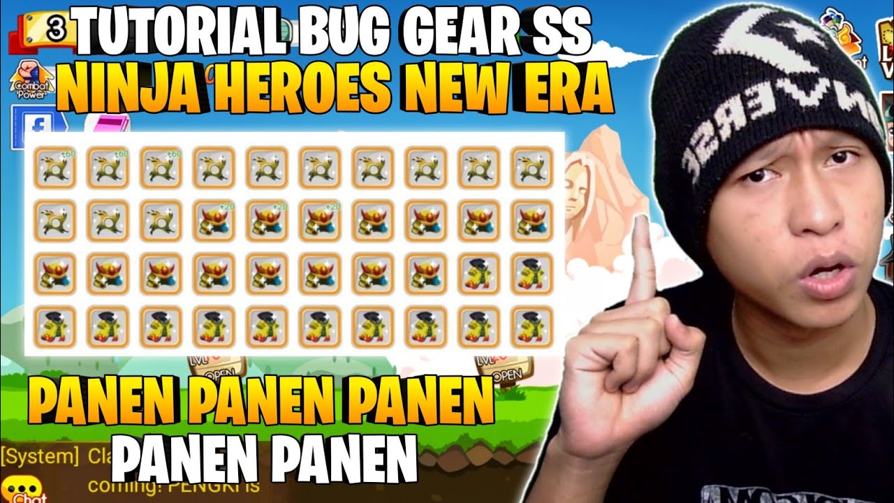 TUTORIAL BUG GEAR SS NINJA HEROES NEW ERA - BUG GEAR SS NINJA HEROES ...