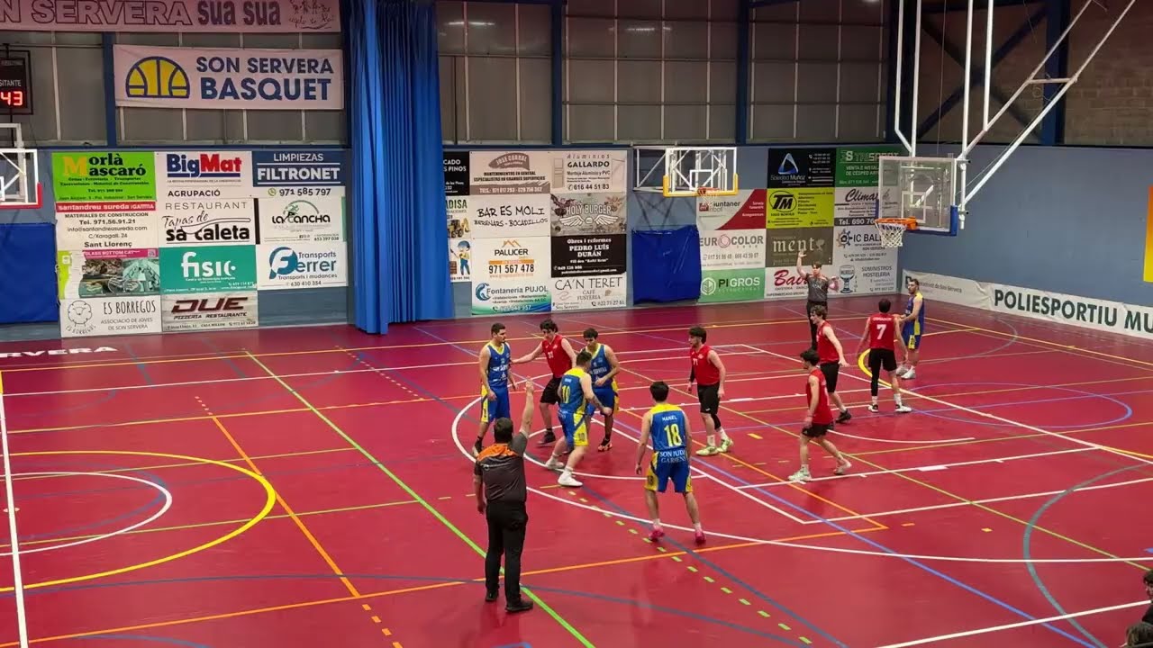 J5. Básquet 🏀. Son Servera - Santanyí