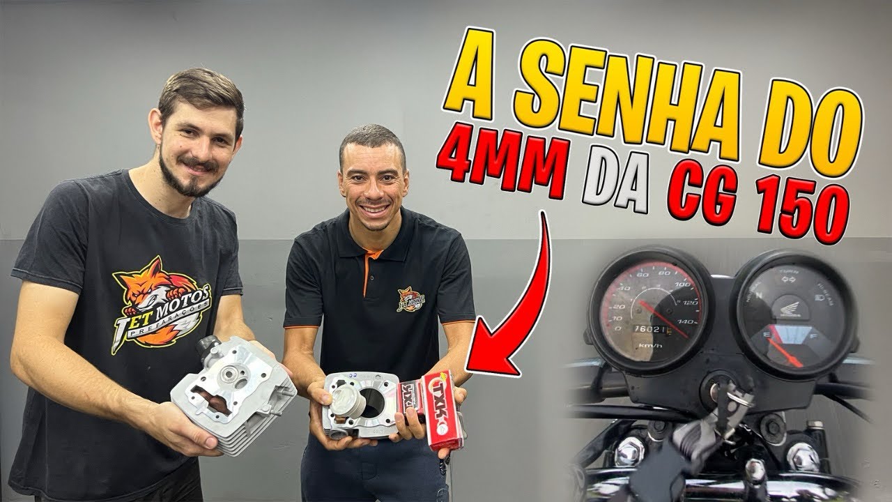 COMO MONTAR O KIT 4MM NA CG150 QUE FUNCIONA DE VERDADE! PROJETO CG150 MAYCON ARAGÃO!