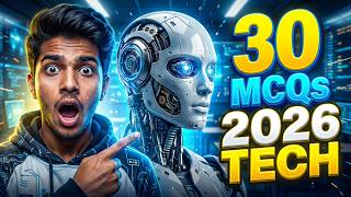Top 30 Technology MCQs 2026 | Future Tech GK Questions for Competitive Exams