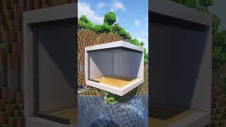 MINECRAFT mountain house🏞️#shorts