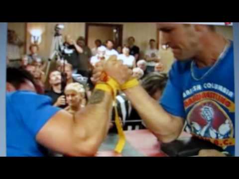 Arm Wrestling - Clayton Faulconer vs Gerry Beaudry...