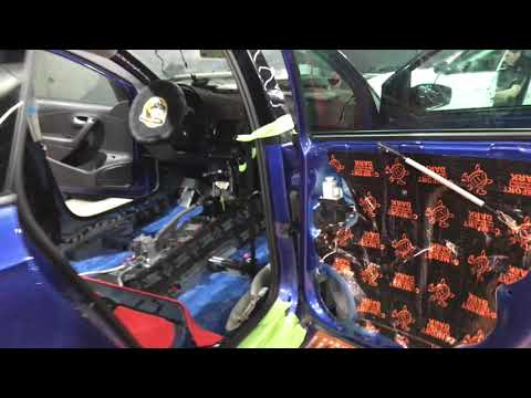 Volkswagen Polo обесшумливание,