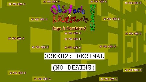 MM8BDM - Obstacle Course - OCEX02: DECIMAL