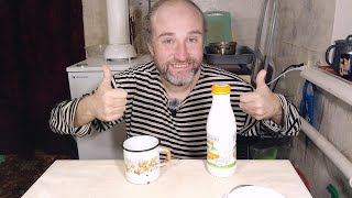 Лёгкий ужин с Рыжулей. Вкусная ряженка 900 мл. Мукбанг. Обжор. Еда на камеру. Диета. Шизофрения.