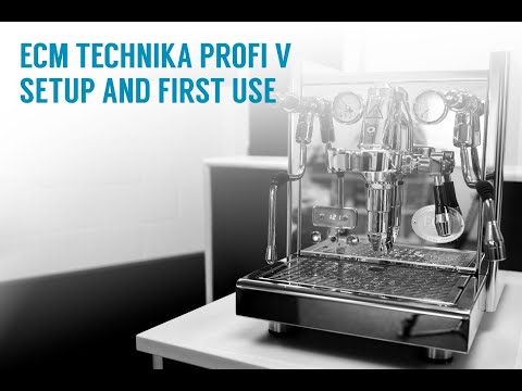 ECM TECHNIKA PROFI V - video from Rinaldo's Coffee
