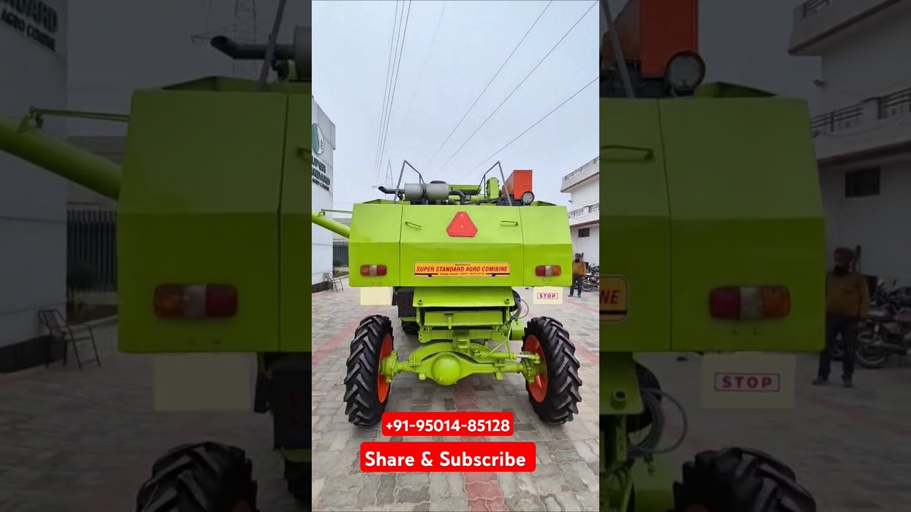 Mini Combine Harvester Super Standard S50 Model 