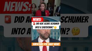 Vance: Shutdown Caused By Chuck Schumer #news #trending #shorts #politics