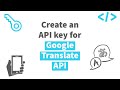 how to create YouTube API Key 2020 - YouTube