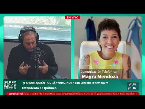 Mayra Mendoza: “Le creo a Massa. Elijo creer. Confío”