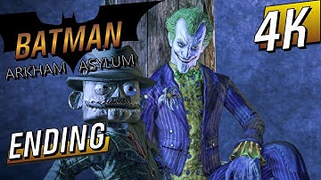 [4K 60] Batman: Arkham Asylum (Hard / All Collectibles) - Walkthrough part 8 - Ending