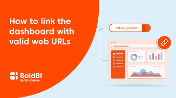 How to Link a Dashboard with Valid Web URLs