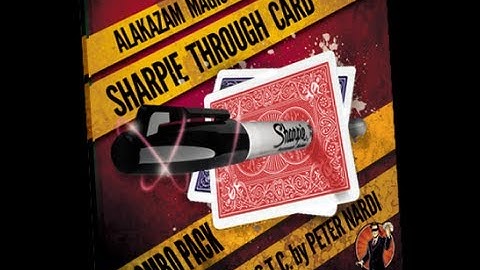 Sharpie Through Card [Performance and Review]