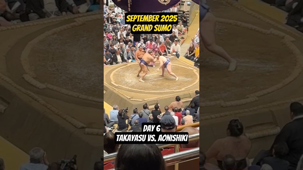 Takayasu vs. Aonishiki Day 6 Grand Sumo