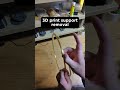 High temp support removal