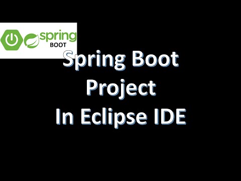 Video: Hvordan starter jeg et projekt i Eclipse?