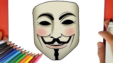 How to Draw V for Vendetta
