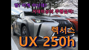 엉? 이게 아닌데? 기대이상의 주행실력! 렉서스 UX 250h