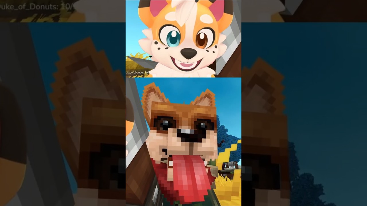 I TURNED INTO AN ACTUAL CORGI! 😱 #shorts