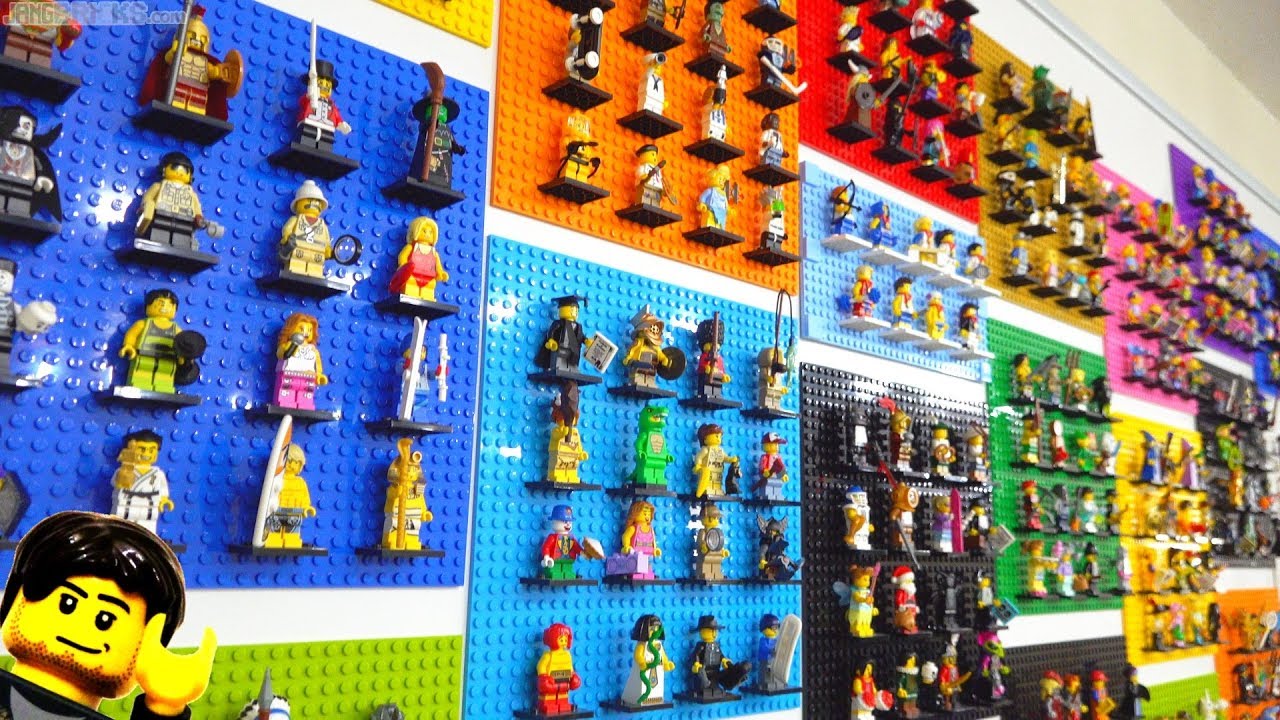 lego city 60226 All 470+ LEGO Collectible Minifigures (CMF) display update!