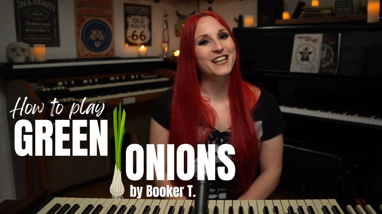 How to Play the GREEN ONIONS (Booker T.) at the ORGAN How to Play the GREEN ONIONS (Booker T.) at the ORGAN