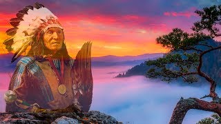 Native American Music - Tribal Drums &amp; Flute -Music for Deep Meditation.