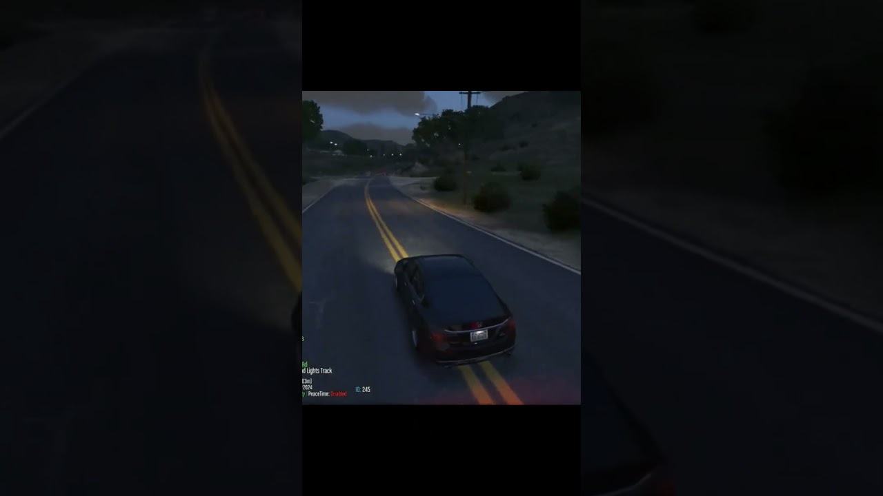 Crazy police pursuit | Fivem (GTA) | DNRP