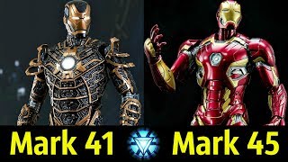 Мультфильм Костюмы Железного Человека Mark 41 Mark 45 Детальный Разбор Часть 7 