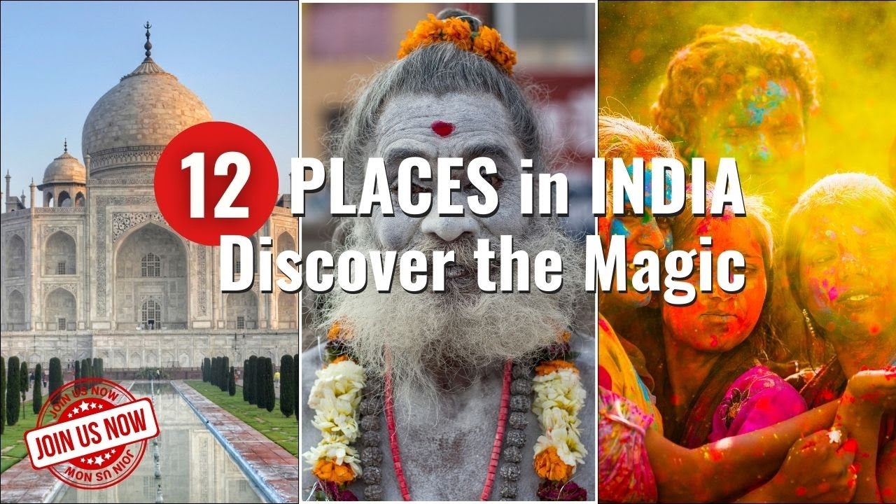 12 Bucket List-Worthy Top Destinations in India (travel video) 12 Bucket List-Worthy Top Destinations in India (travel video)