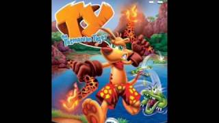 Video thumbnail of "Ty The Tasmanian Tiger MUSIC Crikey The Shark Theme"