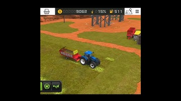 Loading Grass And Unloading To Cow Shed In FS 18 Gameplay | Farming Simulator Timelapse #shorts