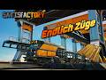 [Folge13/SatisFactory] Endlich Züge das Projekt kann starten!