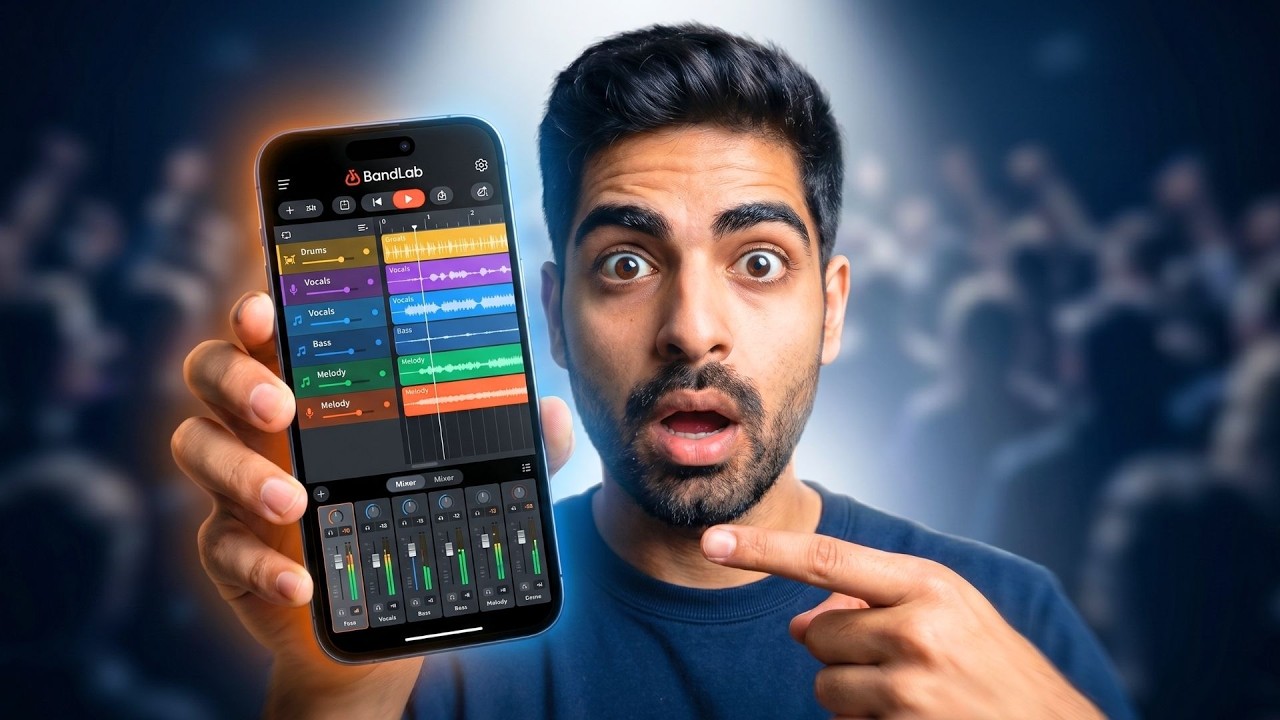 How to Make Professional Music on Mobile | BandLab Step-by-Step ...