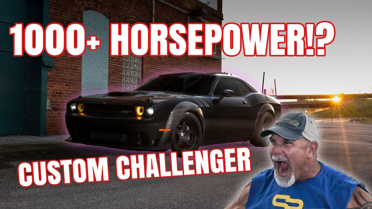 INSANE Custom WIDEBODY Dodge Challenger !! ….. GOLDBERG’S GARAGE  Episode 3