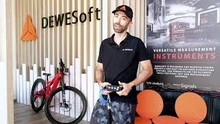 Measure how comfortable your EMTB with Dewesoft