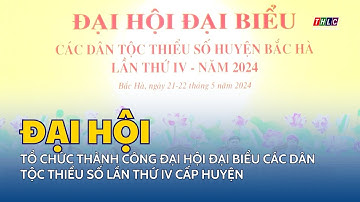 Tổ chức thành công Đại hội đại biểu các dân tộc thiểu số lần thứ IV cấp huyện | THLC
