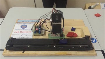Arm robot and color detector | Preah Kossomak Poly Technic Institute PPI | Khmer Technology