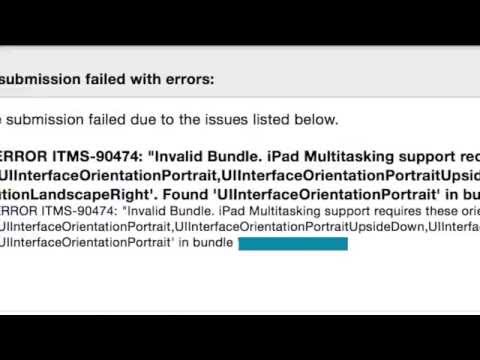 Fix ERROR ITMS - 90474 + Xcode 7 Error 90474