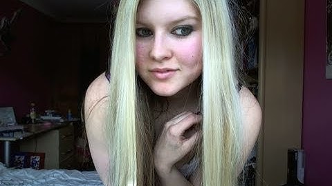 Avril Lavigne Smile Official CD Cover Make Up Tutorial