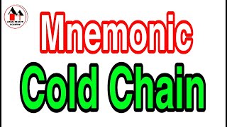 Cold Chain Mnemonic For Cold Chain Community Health Nursing.