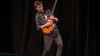 Conquer or Die - Megadeth Highschool talent show performance by Luc Sivyer