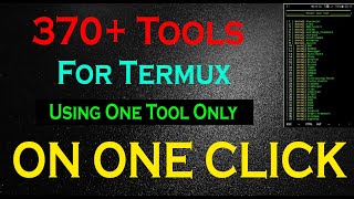 370+ Tools In One Tool on T3rmux - ON Android H@cking