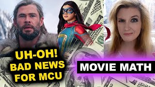 Thor Love & Thunder 2nd Weekend Drop Box Office, Ms Marvel falls out of Top Ten Nielsen Ratings