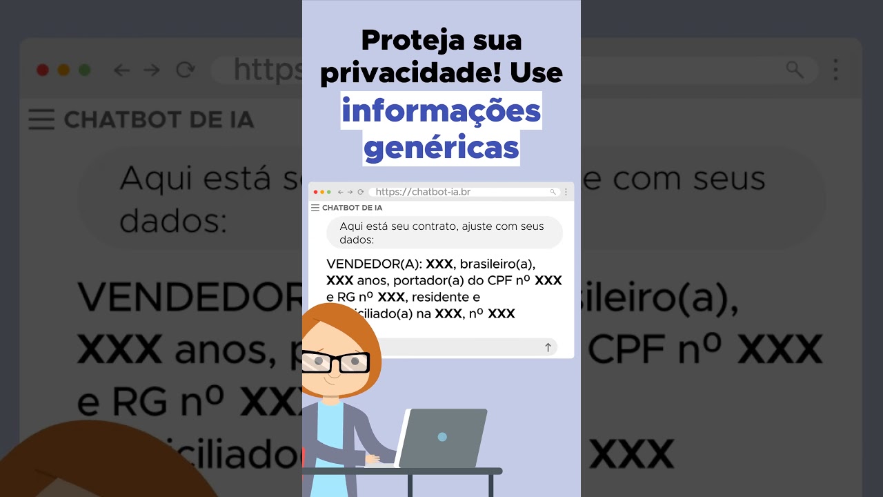 Cuidado ao compartilhar dados com chatbots de IA