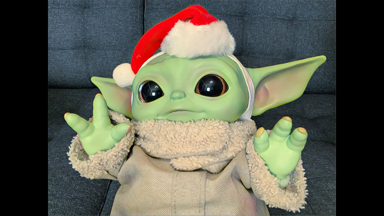 Baby Yoda Growing a Santa Beard! 🎅(grogu) YouTube