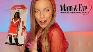 Adam And Eve Xxxmas Lingerie Try On And Toy Haul!!