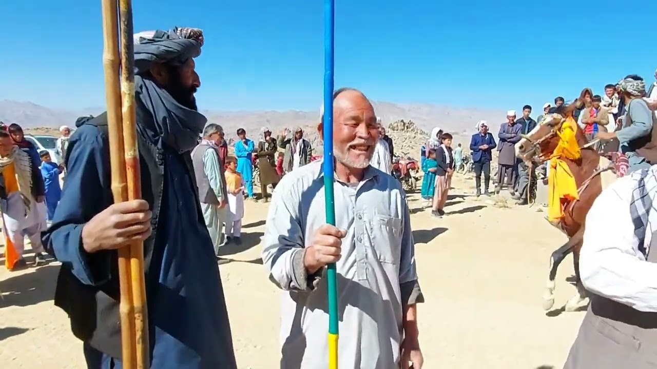 مسابقه اسب دوانی در منطقه جاغوری# پاتو# پارت دوم# اتحاد# همدلی# برادری!