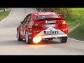 INSANE! anti - lag sound & Flames @ RallyLegend 2017