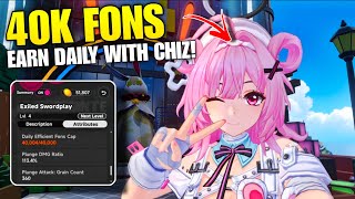 THE Fastest Way To Get Daily Fons From CHIZ!! | NTE | HINDI GUIDE |