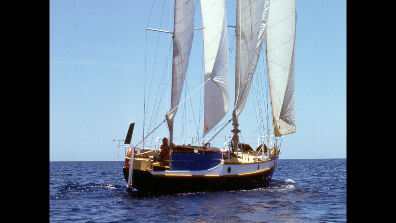 Sailing Cairns To the Trobriand Islands in Papua New Guinea - 1976